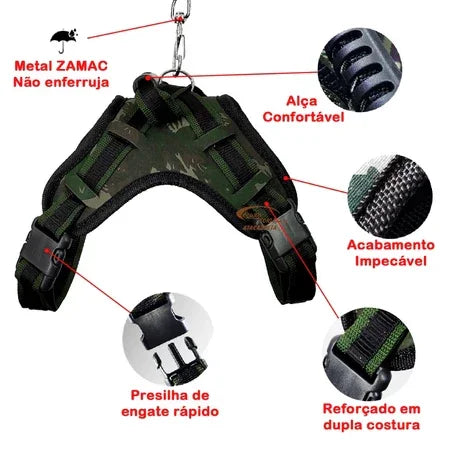 Coleira Peitoral Cachorro