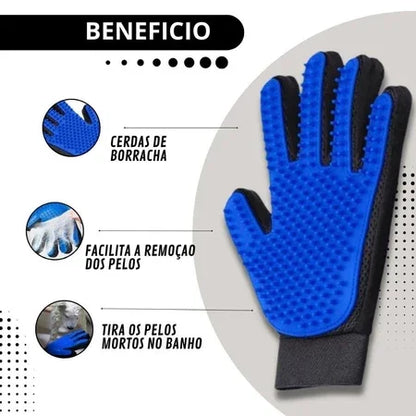 Luva Pet Tira Pelos